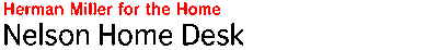 Nelson Home Desk